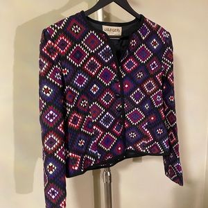 Jaeger Quilted Wool Jacket